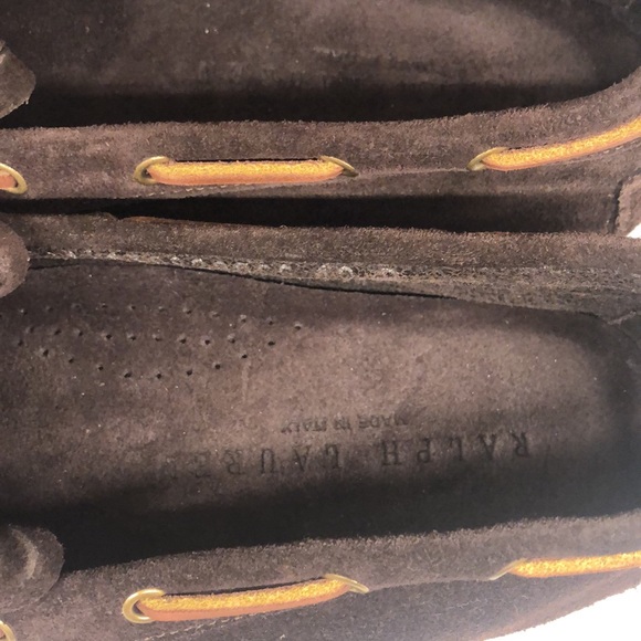 🍒HPx1🍒Men’s Ralph Lauren Suede driver - Picture 4 of 6